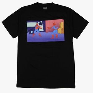 Marvel Comics Spider-man T-Shirt Spidey Pointing at Himself Meme XL Graphic Tee